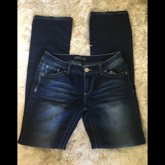 🍁3/$25 Almost Famous boot cut jeans, have a great fit. - Picture 2 of 5